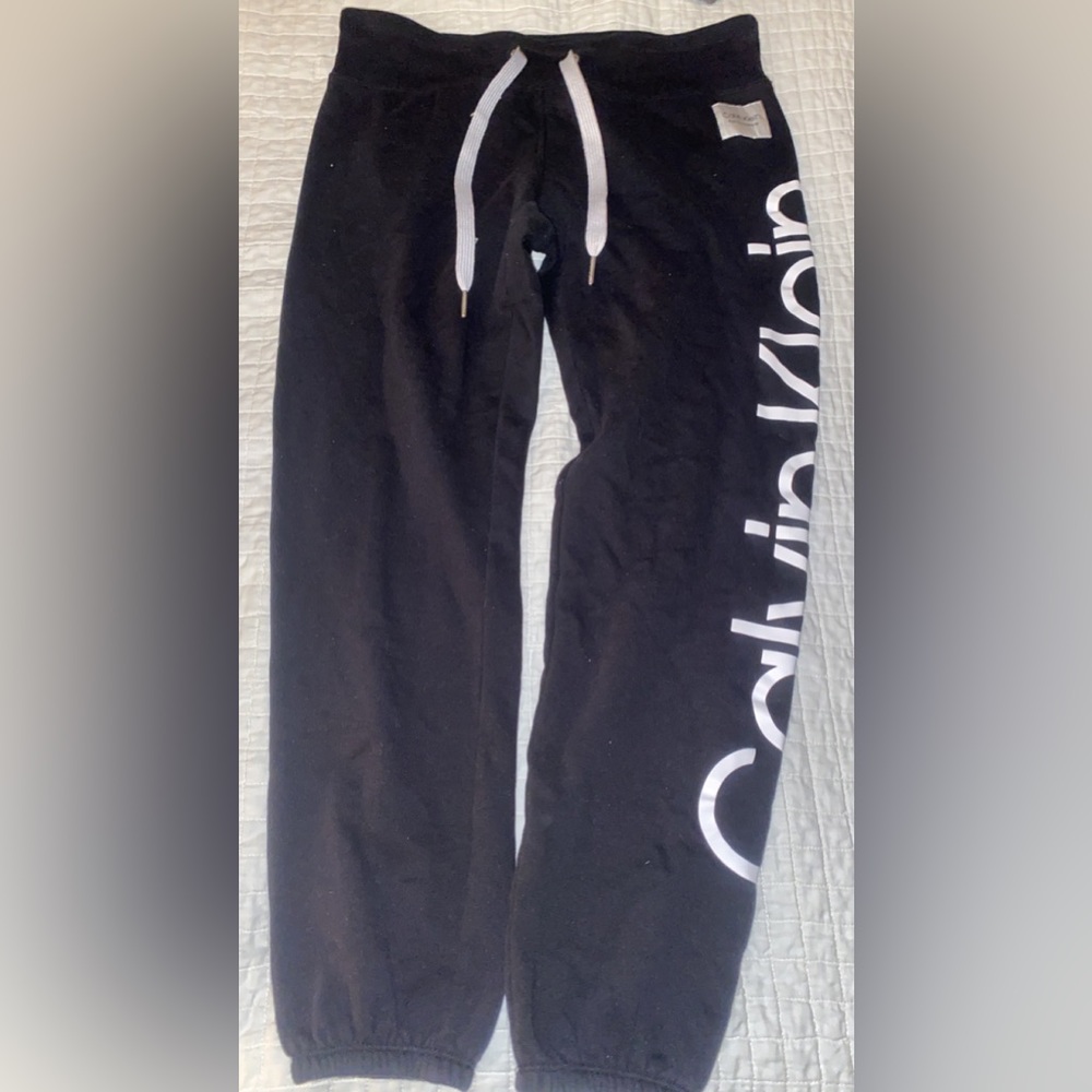 CALVIN KLEIN black sweatpants